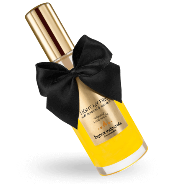 Huile de massage chauffante Caramel 100 ml – Bijoux – image 3