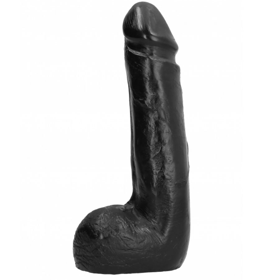Gode réaliste Soft Black 20 cm – All Black – vue 2