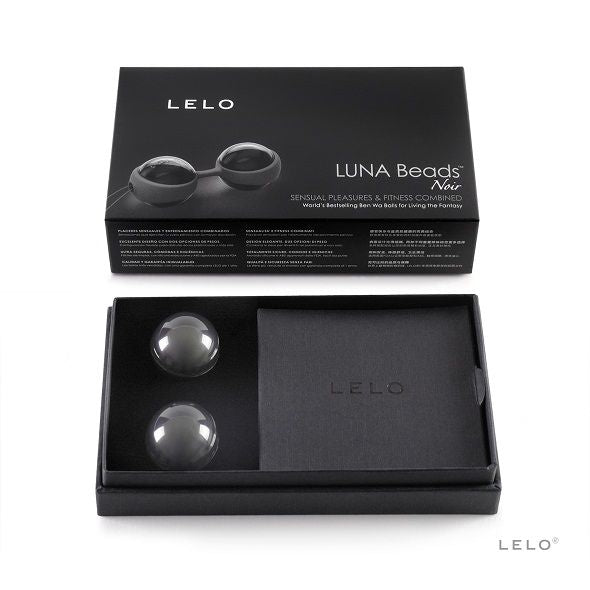 Boules de Kegel LELO Luna Beads noir – vue 3