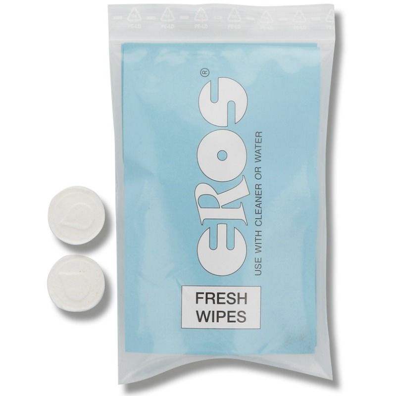 Lingettes intimes Fresh Wipes, 12 unités – Eros