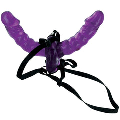 Harnais Double Delight violet sans vibration – Fetish Fantasy Series