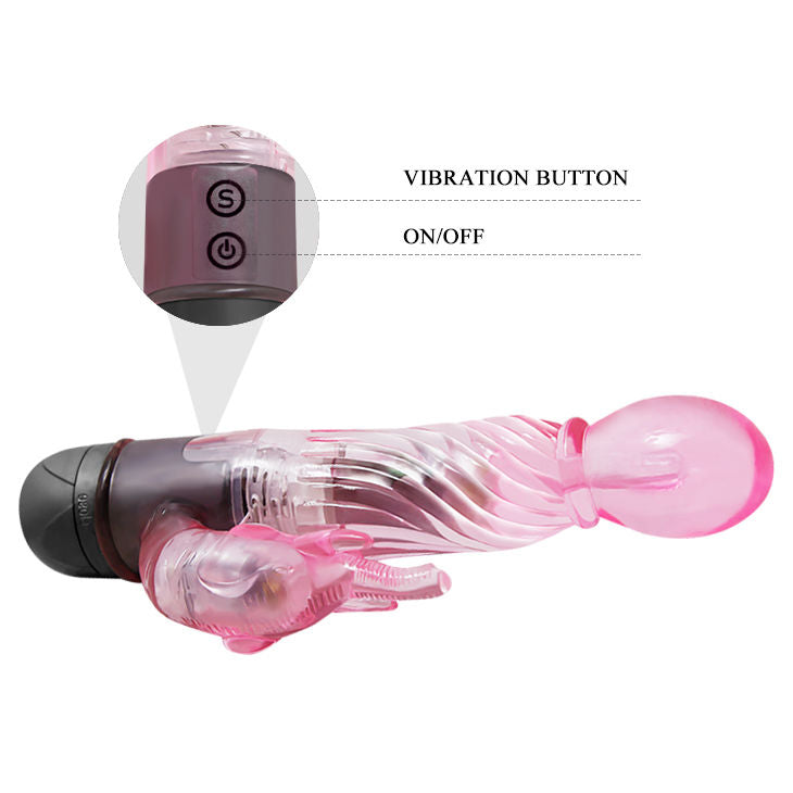 Vibromasseur rabbit Lover rose 10 modes – Baile