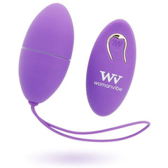 Œuf vibrant Alsan violet avec télécommande – Womanvibe