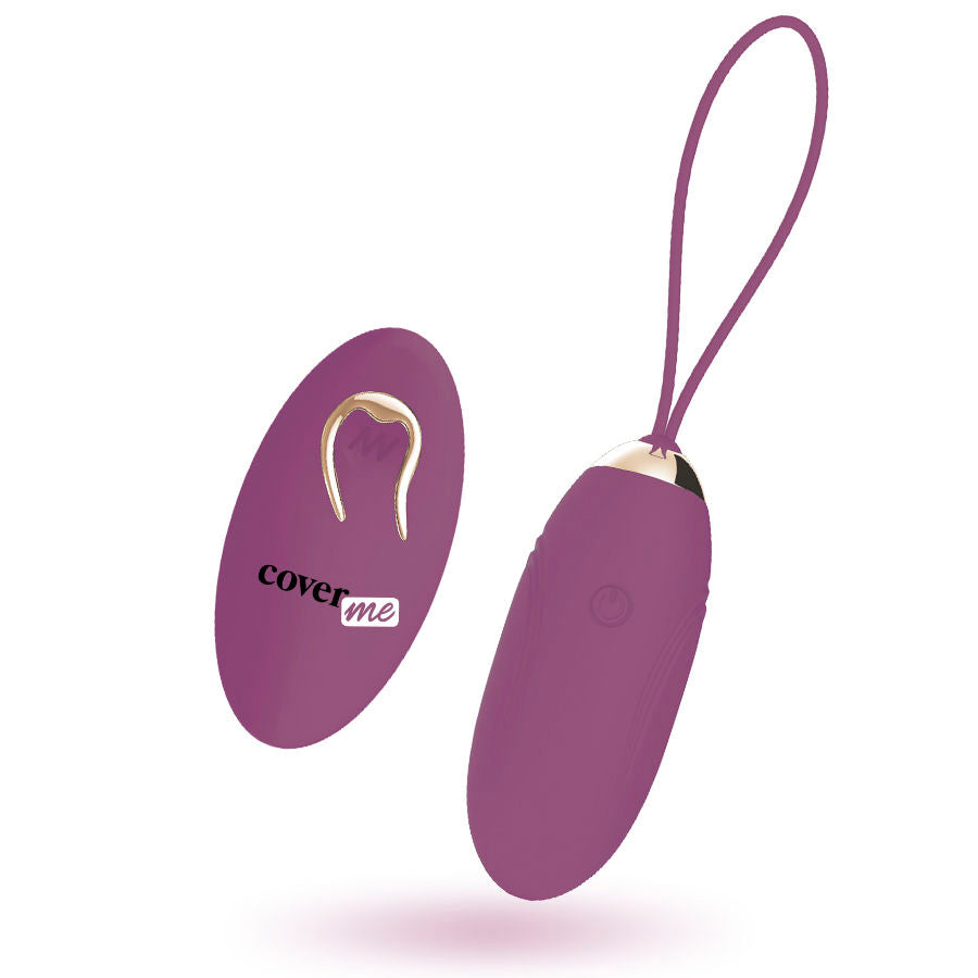 Œuf vibrant Lapi lilas avec télécommande – Coverme