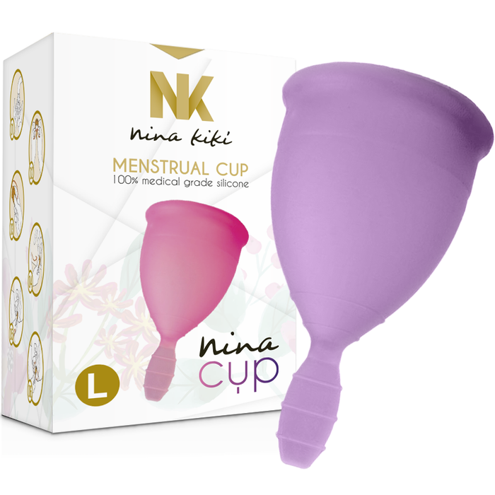 Coupe menstruelle Nina Cup violette taille L – Nina Kikí