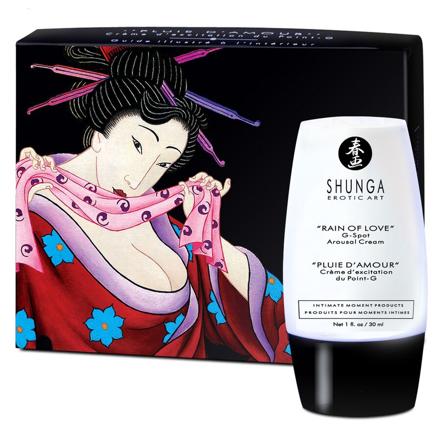 Soin stimulant intime CRÈME STIMULANTE RAIN OF LOVE POINT G – SHUNGA APHRODISIACS