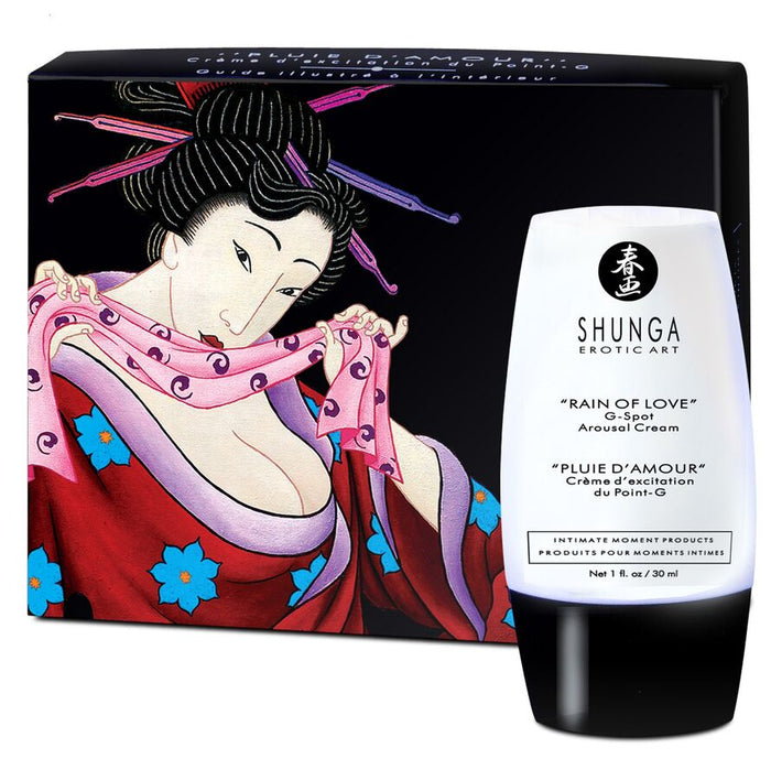 Soin stimulant intime CRÈME STIMULANTE RAIN OF LOVE POINT G – SHUNGA APHRODISIACS