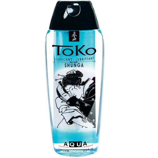 Lubrifiant naturel Toko Aqua – Shunga sur fond blanc