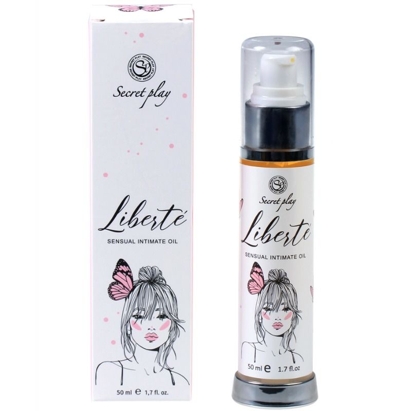 Hydratant intime Libert 50 ml – Secretplay – vue principale sur fond blanc