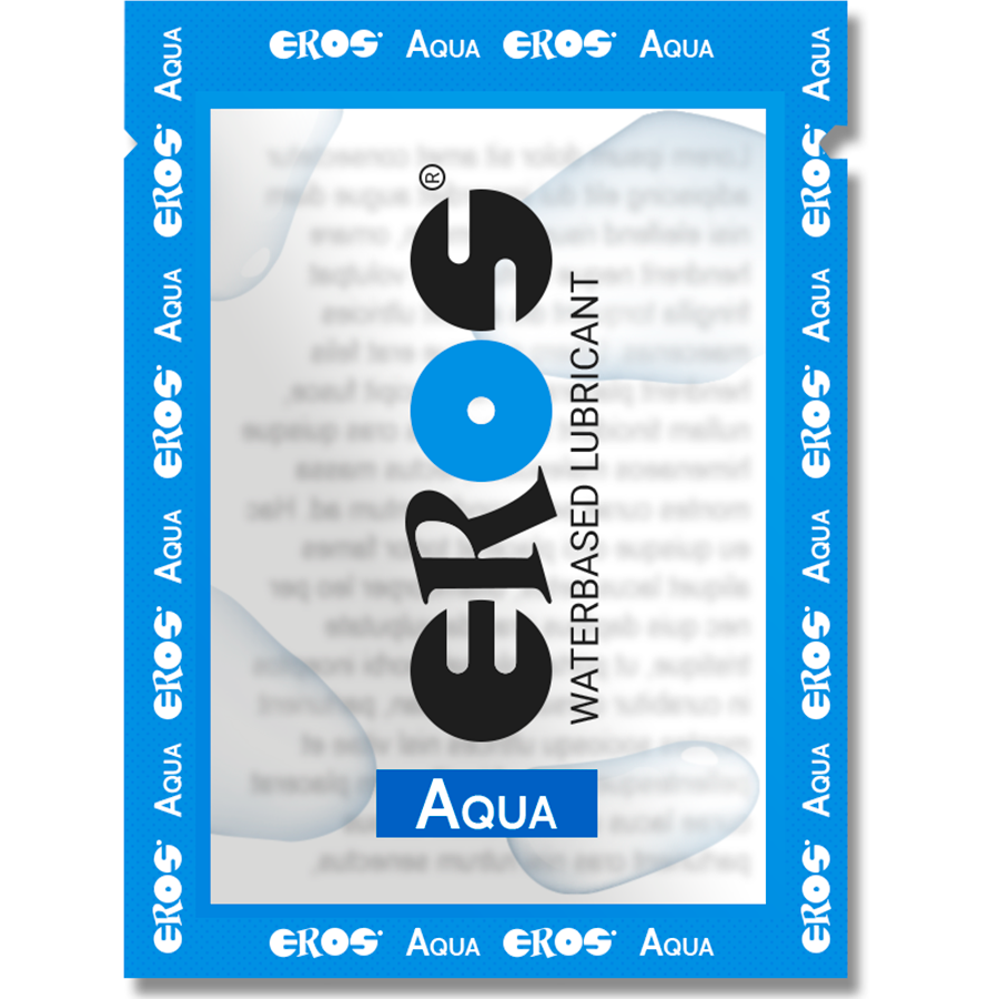 Lubrifiant à base d’eau Aqua 4 ml – Eros