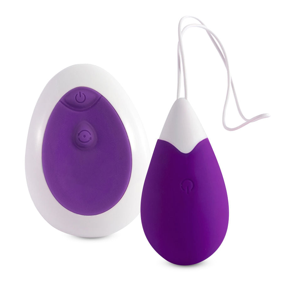 Œuf vibrant Jan lilas avec télécommande – Intense