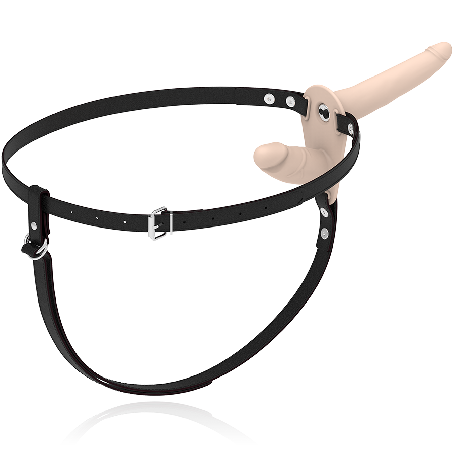Harnais Vibrating Double Strap-On couleur chair – Fetish Submissive – vue complémentaire