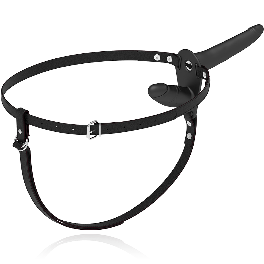 Harnais Vibrating Double Strap-On noir – Fetish Submissive – vue complémentaire