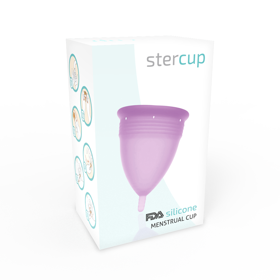 Coupe menstruelle Stercup lilas taille S – Stercup — vue 5