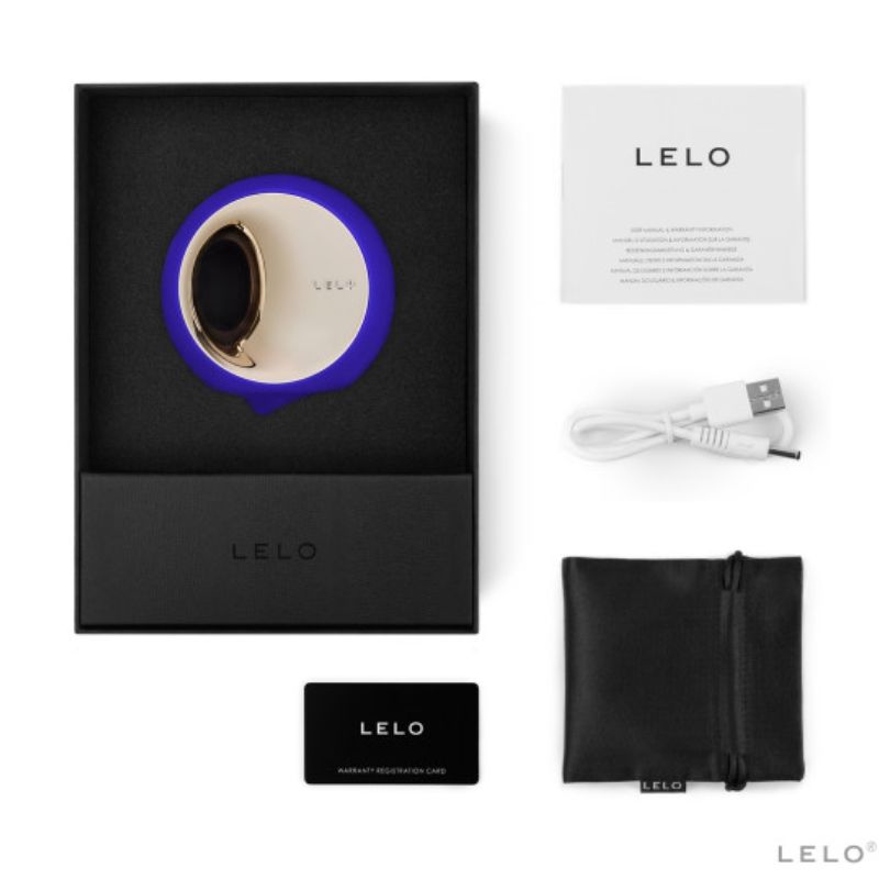LELO Ora 3 bleu nuit détail