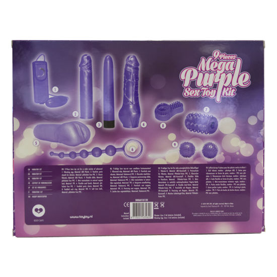 TOYJOY - Just for you kit de jouets sexuels méga violet – vue 3