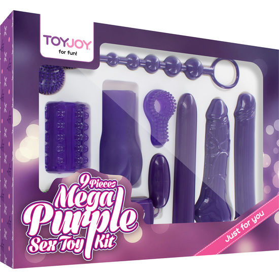 TOYJOY - Just for you kit de jouets sexuels méga violet – vue 1
