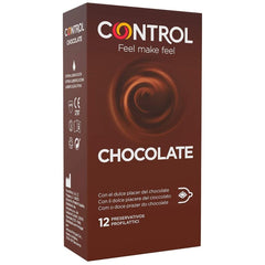 Préservatif ADAPTA CHOCOLATE CONDOMS 12 UNITS – CONTROL CONDOMS