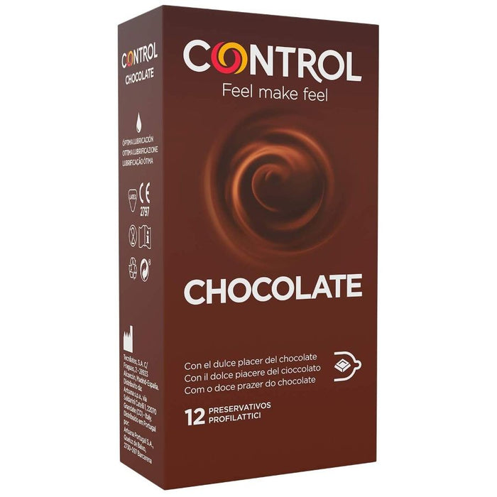 Préservatif ADAPTA CHOCOLATE CONDOMS 12 UNITS – CONTROL CONDOMS