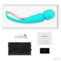 LELO Smart Wand 2 turquoise détail