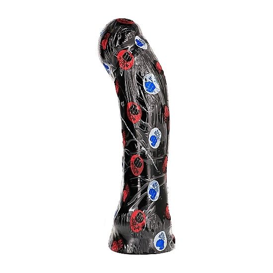 Gode réaliste Dong 33 cm – All Black — vue 3
