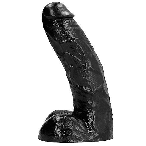 Gode réaliste Dong 25,5 cm – All Black — vue 2