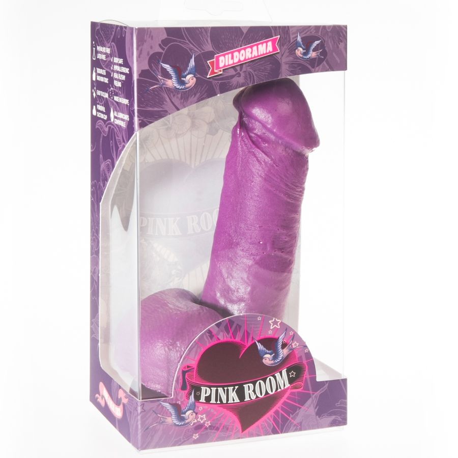 Gode réaliste Nao violet 16 cm – Pink Room — vue 2