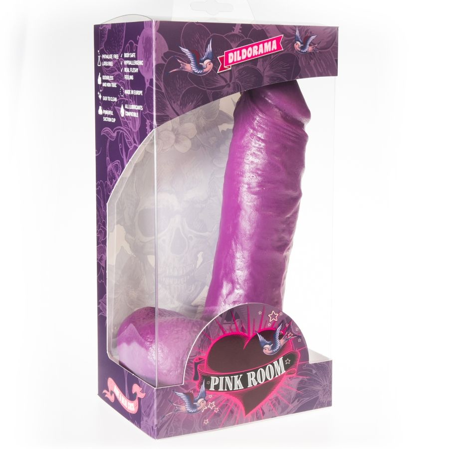 Gode réaliste Anton violet 21,5 cm – Pink Room — vue 2