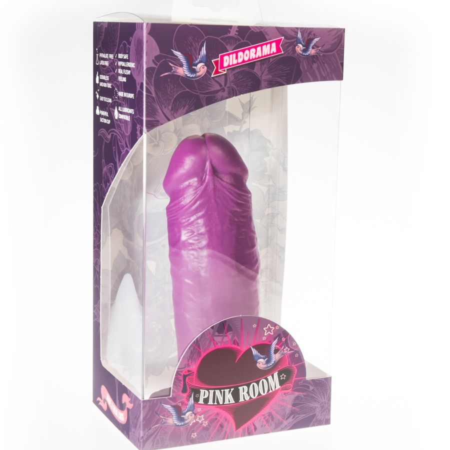 Gode réaliste Dael violet 18,5 cm – Pink Room — vue 2