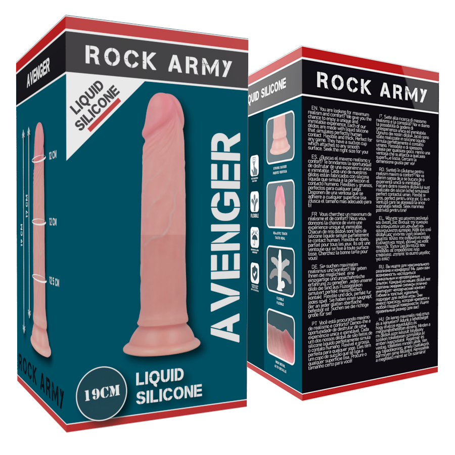 Gode réaliste Avenger 19 cm – Rock Army — vue 6