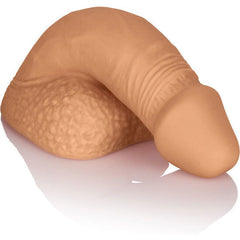 CALEXOTICS - EMBALLAGE SILICONE PÉNIS 12.75 CM CARAMEL – vue 1