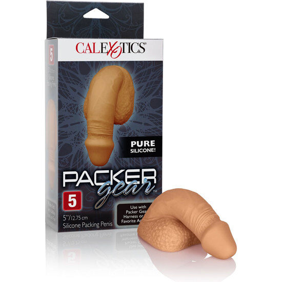 CALEXOTICS - EMBALLAGE SILICONE PÉNIS 12.75 CM CARAMEL – vue 5