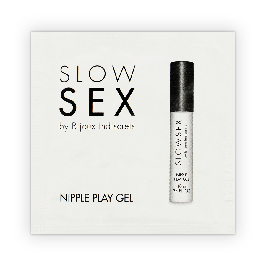 Soin stimulant intime SLOW SEX GEL STIMULANT POUR NIPPLE NIPPLE PLAY GEL MONODOSE 6 ML – BIJOUX SLOW SEX