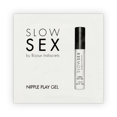 Soin stimulant intime SLOW SEX GEL STIMULANT POUR NIPPLE NIPPLE PLAY GEL MONODOSE 6 ML – BIJOUX SLOW SEX