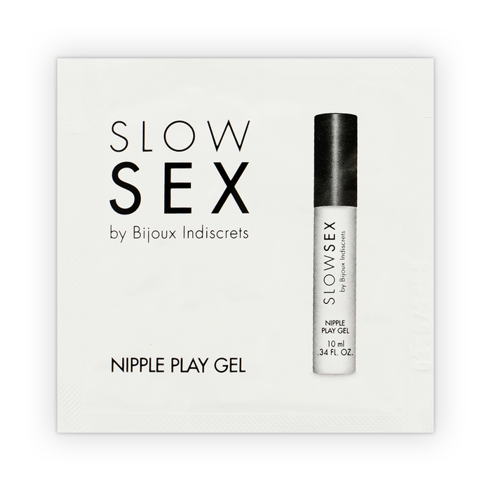 Soin stimulant intime SLOW SEX GEL STIMULANT POUR NIPPLE NIPPLE PLAY GEL MONODOSE 6 ML – BIJOUX SLOW SEX