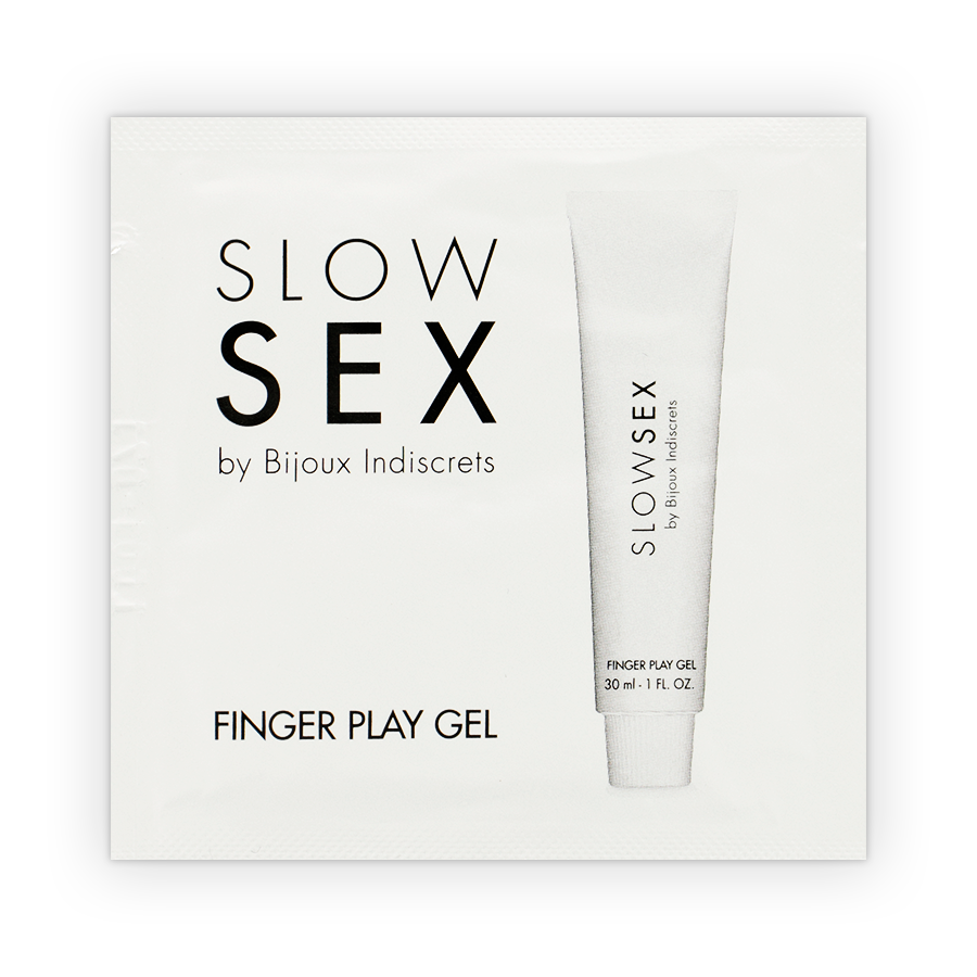 Gel de massage Slow Sex Jeu de doigts monodose – Bijoux Indiscrets