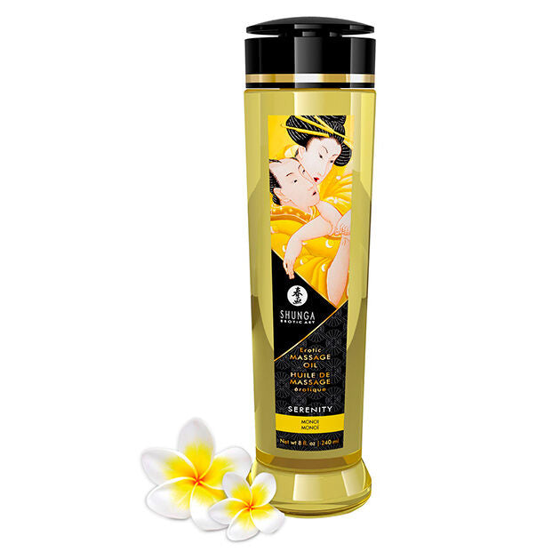 Huile de massage Sérénité 240 ml – Shunga
