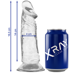 Gode réaliste X Ray 16,5 cm transparent – X Ray — vue 1