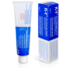 Gel lubrifiant K-Y 82 g – Johnson & Johnson – vue principale sur fond blanc
