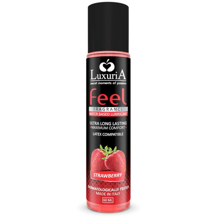 Lubrifiant Luxuria Feel fraise 60 ml – IntimateLine Luxuria