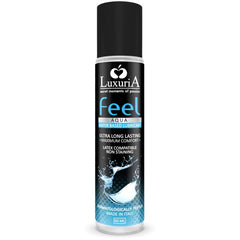 Lubrifiant Luxuria Feel Aqua 60 ml – IntimateLine – vue principale sur fond blanc
