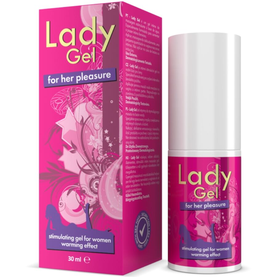 Gel stimulant intime LADY GEL POUR LE PLAISIR GER GEL STIMULANT A EFFET CHALEUR ELLA 30 ML – INTIMATELINE INTIMATELINE
