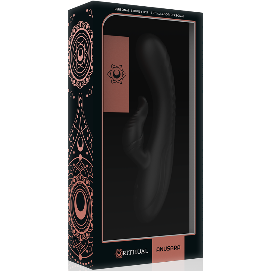 Vibromasseur double moteur Anusara 2.0 noir – Rithual