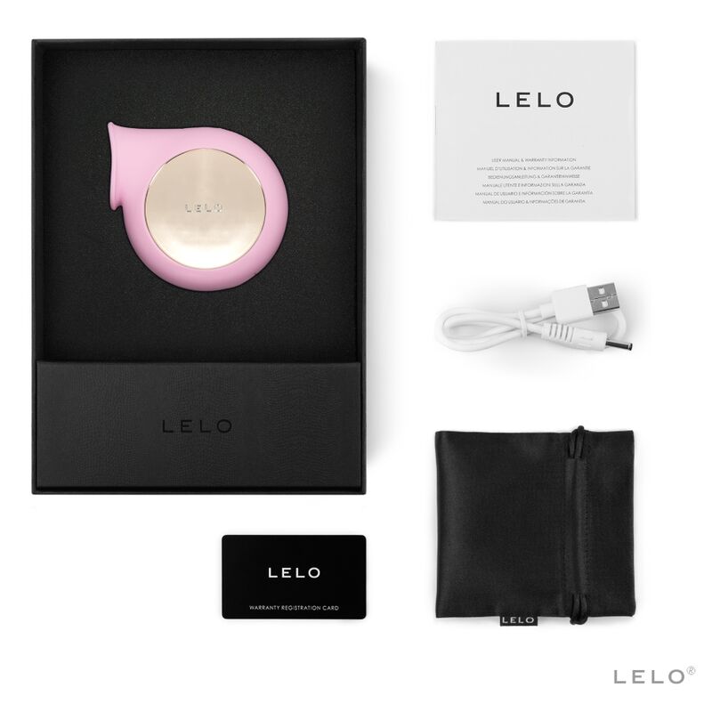 Stimulateur clitoridien LELO Sila rose – vue 2