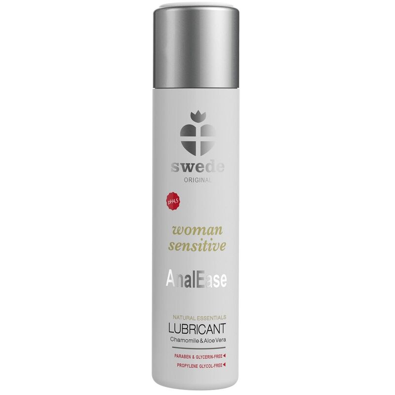 Lubrifiant anal à base d’eau Woman Sensitive Anal Ease 60 ml – Swede