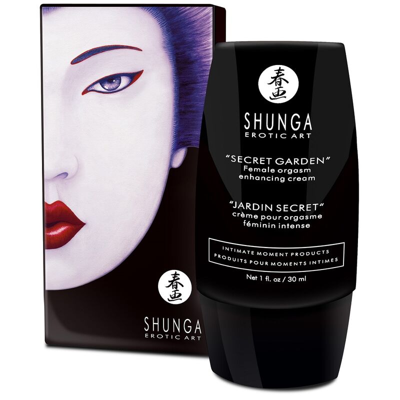 Soin stimulant intime CRÈME D''ORGASME FÉMININ INTENSE JARDIN SECRET – SHUNGA APHRODISIACS