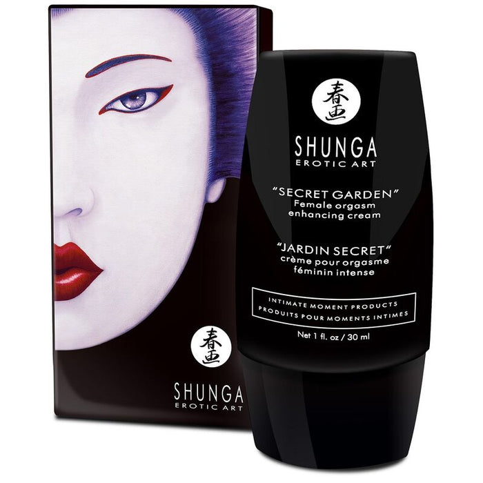 Soin stimulant intime CRÈME D''ORGASME FÉMININ INTENSE JARDIN SECRET – SHUNGA APHRODISIACS
