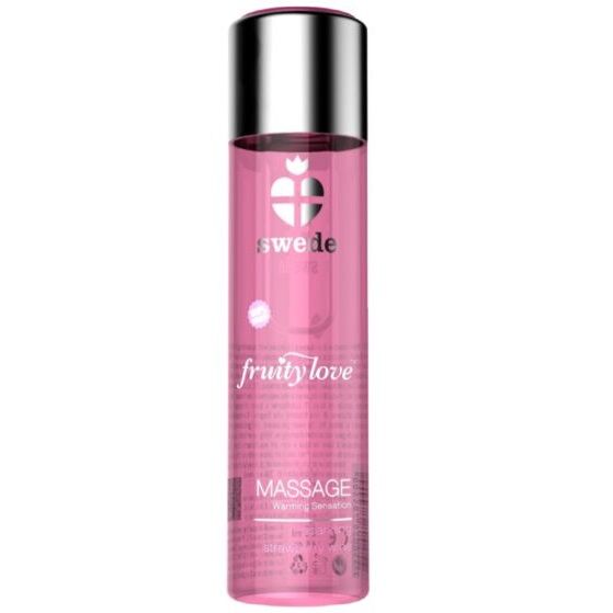 Huile fruity love effet chaleur fraises au champagne 60 ml – Swede – vue 1