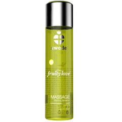 Huile fruity love effet réchauffant de massage vanille et poire d’or 60 ml. – Swede – vue 1