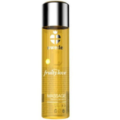 Huile fruity love effet réchauffant de massage fruité tropicale au miel 60 ml – Swede – vue 1